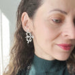 Load image into Gallery viewer, Floral earrings