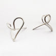 Load image into Gallery viewer, Heart wire earrings