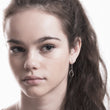 Load image into Gallery viewer, Oval and circle earrings
