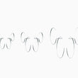 Load image into Gallery viewer, Hoop and ear cuff earrings