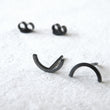 Load image into Gallery viewer, Arc bar earrings