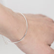 Load image into Gallery viewer, Simple silver cuff