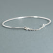 Load image into Gallery viewer, Simple silver cuff