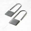 Load image into Gallery viewer, Square dangling earrings
