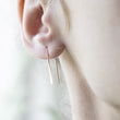 Load image into Gallery viewer, U dangling earrings
