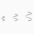 Load image into Gallery viewer, TINY SPIRAL HOOPS