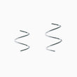 Load image into Gallery viewer, TINY SPIRAL HOOPS