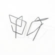 Load image into Gallery viewer, Architectural line earrings