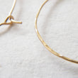 Load image into Gallery viewer, Hammered hoop earrings