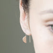 Load image into Gallery viewer, Half circle earrings
