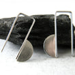 Load image into Gallery viewer, Half circle earrings