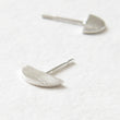 Load image into Gallery viewer, Half circle stud earrings