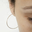 Load image into Gallery viewer, Hammered hoop earrings