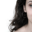 Load image into Gallery viewer, Divided hoop earrings