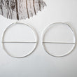 Load image into Gallery viewer, Divided hoop earrings