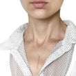 Load image into Gallery viewer, Edgy silver line necklace