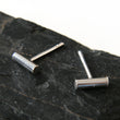 Load image into Gallery viewer, Short bar stud earrings