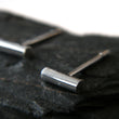 Load image into Gallery viewer, Short bar stud earrings