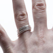 Load image into Gallery viewer, Textured stacking rings