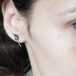 Load image into Gallery viewer, Disc earrings with lines