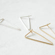Load image into Gallery viewer, Staple line earrings