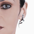 Load image into Gallery viewer, Mismatched curved lines earrings
