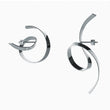Load image into Gallery viewer, Mismatched curved lines earrings
