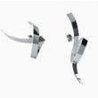Load image into Gallery viewer, Mismatched curved lines earrings