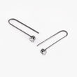 Load image into Gallery viewer, Zircon dangling earrings
