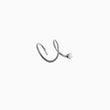 Load image into Gallery viewer, Double piercing spiral earring