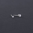 Load image into Gallery viewer, Zircon silver studs