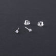Load image into Gallery viewer, Zircon silver studs