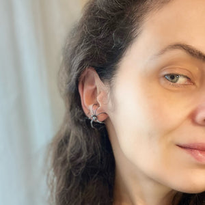 Spider single earring