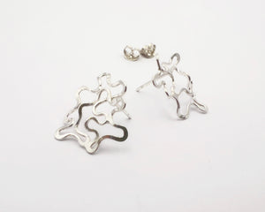 Lichen earrings