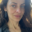Load image into Gallery viewer, Cicada wings titanium earrings
