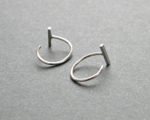 Bar hugging hoops