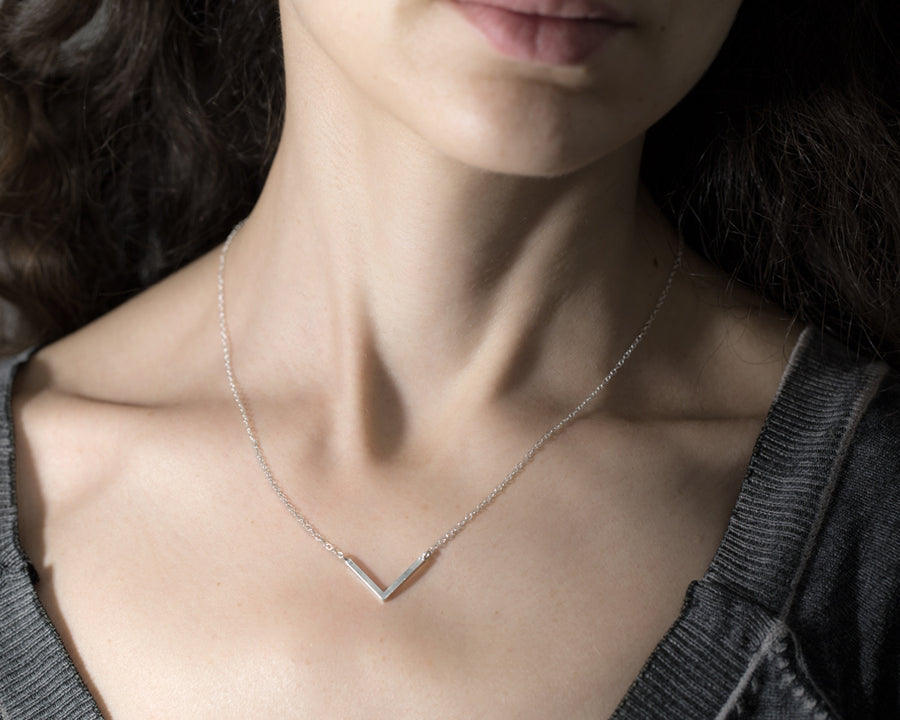 Chevron necklace
