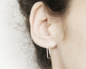 Staple earrings