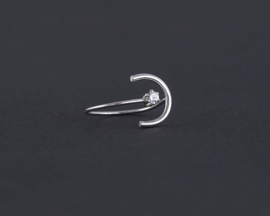 Zircon arc ring